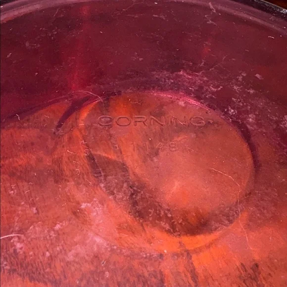 Vintage Pyrex / Corning Amethyst Purple Glass Casserole Bowl w/ Lid #1148 MCM - Picture 6 of 17